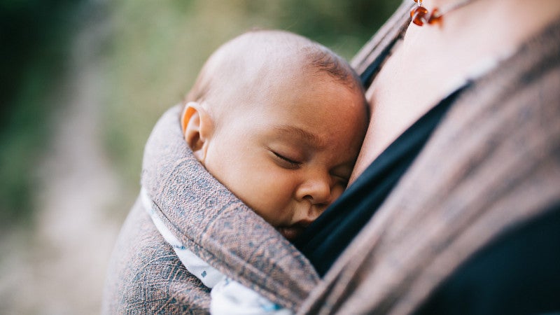 Child on Mother